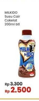 Promo Harga Milk Ido Susu Segar Cokelat 200 ml - Indomaret