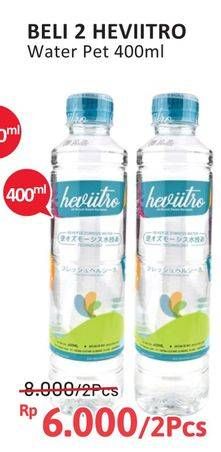 Promo Harga Heviitro Air Mineral 400 ml - Alfamidi