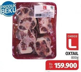 Promo Harga CHOICE L Oxtail Cut 800 gr - Lotte Grosir