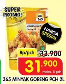 Promo Harga 365 Minyak Goreng 2000 ml - Superindo