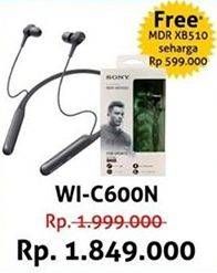 Promo Harga SONY WI-C600N | Wireless Headphones  - Hartono