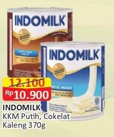 Promo Harga Indomilk Susu Kental Manis Cokelat, Plain 370 gr - Alfamart