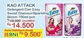 Promo Harga ATTACK Easy Detergent Liquid Sparkling Bloom, Sweet Glamour 750 ml - Indomaret