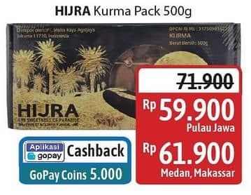 Promo Harga Hijra Kurma 500 gr - Alfamidi