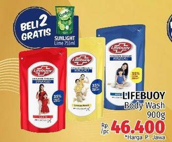 Promo Harga LIFEBUOY Body Wash 900ml  - LotteMart