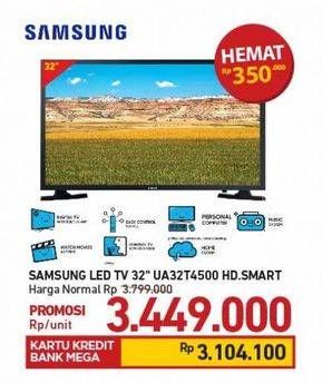 Promo Harga SAMSUNG UA32T4500 | Smart TV 32"  - Carrefour