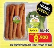 Promo Harga Wortel 500gr / Pakcoy 150gr  - Superindo