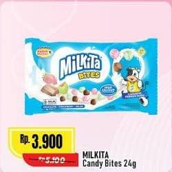 Promo Harga Milkita Candy Milk Bites 25 gr - Alfamart