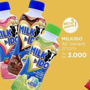 Promo Harga Milk Ido Susu Segar All Variants 200 ml - LotteMart