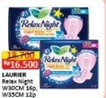 Promo Harga Relax Night 30cm 16p / 35cm 12p  - Alfamart
