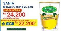 Promo Harga SANIA Minyak Goreng 2 ltr - Indomaret