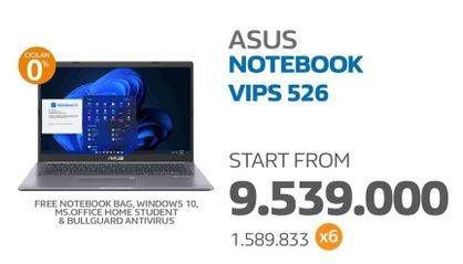 Promo Harga Asus Vivobook A416JAO-VIPS526 Notebook  - Electronic City