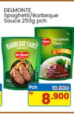 Promo Harga Del Monte Cooking Sauce Barbeque, Spaghetti 250 gr - Indomaret