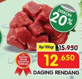 Daging Rendang Sapi