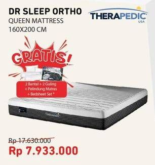 Promo Harga THERAPEDIC Dr Sleep Mattress 160x200cm  - Courts