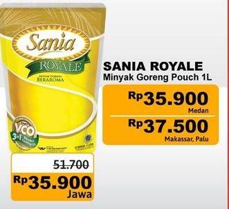 Promo Harga Sania Minyak Goreng Royale 1000 ml - Alfamidi