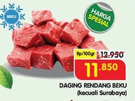 Promo Harga Daging Rendang Sapi per 100 gr - Superindo