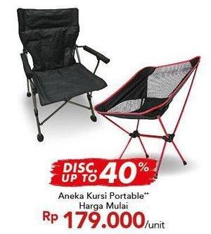 Promo Harga Folding Chair  - Carrefour
