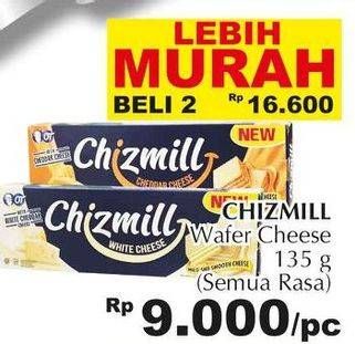 Promo Harga CHIZMILL Wafer All Variants per 2 pcs 135 gr - Giant