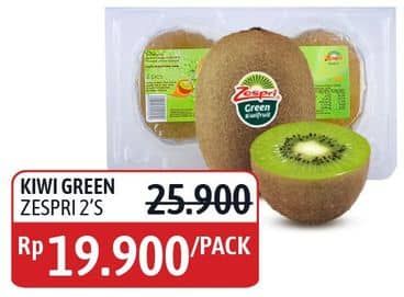 Promo Harga Kiwi Green Zespri 2 pcs - Alfamidi