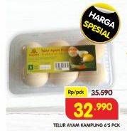 Promo Harga Telur Ayam Kampung 6 pcs - Superindo