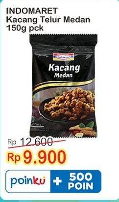 Promo Harga Indomaret Kacang Telor Medan 150 gr - Indomaret