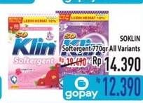 Promo Harga SO KLIN Softergent Korean Camellia, Purple Lavender 770 gr - Hypermart