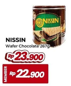 Promo Harga Nissin Wafers Chocolate 267 gr - Yogya