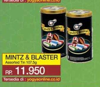 Promo Harga Orang Tua Mintz Blaster Candy Carnival 107 gr - Yogya