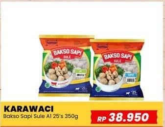 Promo Harga Karawaci Bakso Sapi Sule Super 350 gr - Yogya