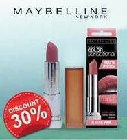 Promo Harga MAYBELLINE Color Sensational Lipstick  - Indomaret