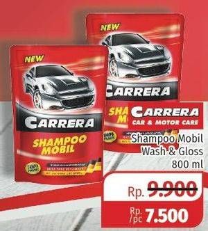Promo Harga CARRERA Shampoo Mobil Wash Gloss 800 ml - Lotte Grosir