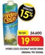 Promo Harga Hydro Coco Minuman Kelapa Original 1000 ml - Superindo