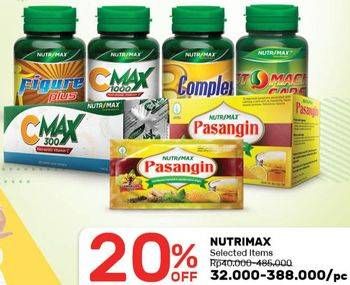 Promo Harga NUTRIMAX Multivitamin  - Guardian