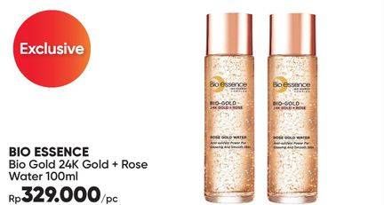 Promo Harga BIO ESSENCE Rose Gold Water 100 ml - Guardian