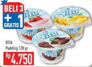 Promo Harga VITA PUDDING Pudding 120 gr - Hypermart
