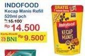Promo Harga INDOFOOD Kecap Manis 520 ml - Indomaret
