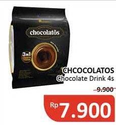 Promo Harga Chocolatos Chocolate Bubuk Choco per 4 sachet 28 gr - Alfamidi