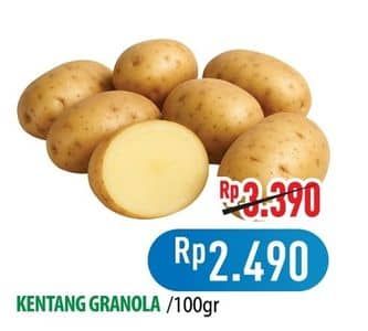 Promo Harga Kentang Granola per 100 gr - Hypermart
