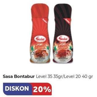Promo Harga SASA Bon Tabur Original Level 20 40 gr - Carrefour
