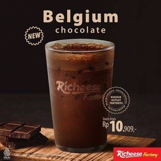 Promo Harga Belgium Chocolate  - Richeese Factory