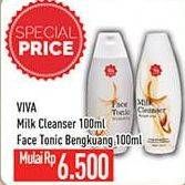 Promo Harga VIVA Milk Cleanser/ Face Tonic Bengkuang 100ml  - Hypermart