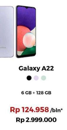 Promo Harga SAMSUNG Galaxy A22  - Erafone