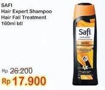 Promo Harga SAFI Hair Xpert Shampoo Hair Fall Treatment 160 ml - Indomaret