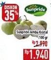 Promo Harga Sunpride Jambu Crystal per 100 gr - Hypermart