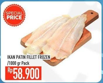 Promo Harga Patin Fillet Frozen 1 kg - Hypermart