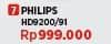 Philips HD9200 Essential Air Fryer  Harga Promo Rp999.000, 91