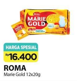 Promo Harga ROMA Marie Gold 240 gr - Alfamart