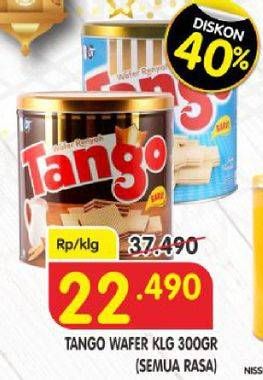 Promo Harga TANGO Wafer All Variants 300 gr - Superindo