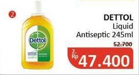 Promo Harga DETTOL Antiseptic Germicide Liquid 245 ml - Alfamidi
